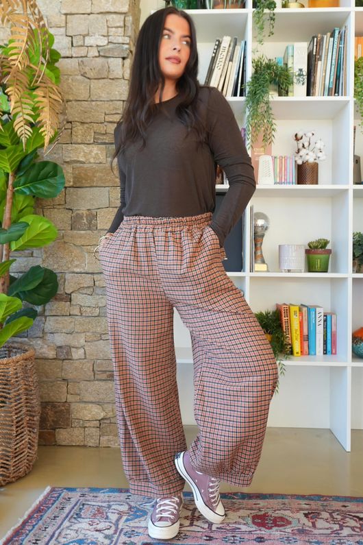 Donald Demi Bloom Pant Rust